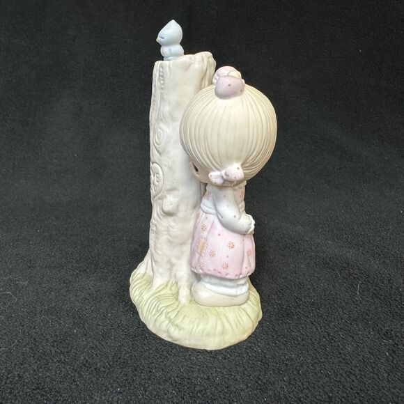 Vintage Thee I Love 1979 Precious Moment Figurine Collectible Home Deco Boy Girl - Picture 4 of 8